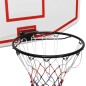 Basketballkorb Weiß 71x45x2 cm Polyethylen Basketballkorb Weiß 71x45x2 cm Polyethylen