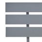 Massivholzbett Grau Kiefer 160x200 cm Massivholzbett Grau Kiefer 160x200 cm