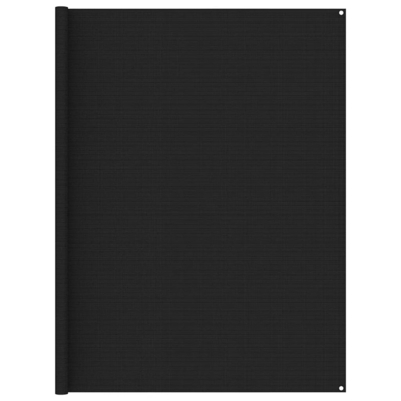 vidaXL Zeltteppich 250x350 cm Schwarz vidaXL Zeltteppich 250x350 cm Schwarz