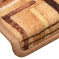Treppenmatten Selbstklebend 15 Stk. Beige 65x21x4 cm Treppenmatten Selbstklebend 15 Stk. Beige 65x21x4 cm