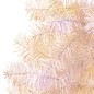 Künstlicher Weihnachtsbaum Schillernde Spitzen Weiß 210 cm PVC Künstlicher Weihnachtsbaum Schillernde Spitzen Weiß 210 cm PVC
