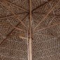 Bambus-Sonnenschirm mit Bananenblatt-Dach 210 cm Bambus-Sonnenschirm mit Bananenblatt-Dach 210 cm