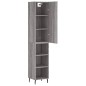 vidaXL Highboard Grau Sonoma 34,5x34x180 cm Holzwerkstoff vidaXL Highboard Grau Sonoma 34,5x34x180 cm Holzwerkstoff