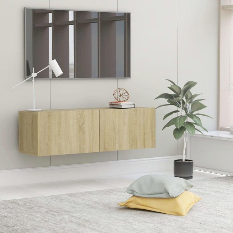 TV-Schrank Sonoma-Eiche 100x30x30 cm Holzwerkstoff TV-Schrank Sonoma-Eiche 100x30x30 cm Holzwerkstoff