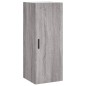 vidaXL Highboard Grau Sonoma 34,5x34x180 cm Holzwerkstoff vidaXL Highboard Grau Sonoma 34,5x34x180 cm Holzwerkstoff