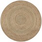 Teppich Jute Geflochten 90 cm Rund Teppich Jute Geflochten 90 cm Rund