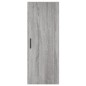 vidaXL Highboard Grau Sonoma 34,5x34x180 cm Holzwerkstoff vidaXL Highboard Grau Sonoma 34,5x34x180 cm Holzwerkstoff