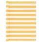 Balkon-Sichtschutz Weiß und Gelb 120x500 cm Oxford-Gewebe Balkon-Sichtschutz Weiß und Gelb 120x500 cm Oxford-Gewebe