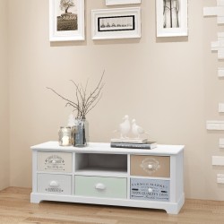 vidaXL TV-Schrank Französischer Stil Holz 