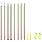 Sonnensegel Stangen 2 Stk. 200 cm Verzinkter Stahl Sonnensegel Stangen 2 Stk. 200 cm Verzinkter Stahl