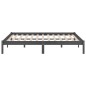 Massivholzbett Grau Kiefer 200x200 cm Massivholzbett Grau Kiefer 200x200 cm