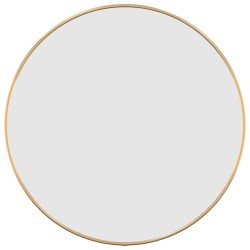 Wandspiegel Golden Ø 50 cm Rund
