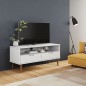 TV-Schrank MOLDE Weiß 106x40x49 cm Massivholz Kiefer