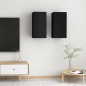 TV-Schränke 2 Stk. Schwarz 30,5x30x60 cm Holzwerkstoff TV-Schränke 2 Stk. Schwarz 30,5x30x60 cm Holzwerkstoff