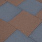 vidaXL Fallschutzmatten 6 Stk. Gummi 50x50x3 cm Grau vidaXL Fallschutzmatten 6 Stk. Gummi 50x50x3 cm Grau