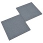 vidaXL Fallschutzmatten 6 Stk. Gummi 50x50x3 cm Grau vidaXL Fallschutzmatten 6 Stk. Gummi 50x50x3 cm Grau