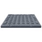 vidaXL Fallschutzmatten 6 Stk. Gummi 50x50x3 cm Grau vidaXL Fallschutzmatten 6 Stk. Gummi 50x50x3 cm Grau