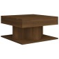 vidaXL Couchtisch Braun Eichen-Optik 57x57x30 cm Holzwerkstoff vidaXL Couchtisch Braun Eichen-Optik 57x57x30 cm Holzwerkstoff