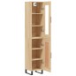 vidaXL Highboard Sonoma-Eiche 34,5x34x180 cm Holzwerkstoff vidaXL Highboard Sonoma-Eiche 34,5x34x180 cm Holzwerkstoff