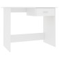 Schreibtisch Weiß 100x50x76 cm Holzwerkstoff Schreibtisch Weiß 100x50x76 cm Holzwerkstoff