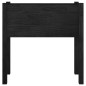 vidaXL Pflanzkübel 2 Stk. Schwarz 70x31x70 cm Massivholz Kiefer vidaXL Pflanzkübel 2 Stk. Schwarz 70x31x70 cm Massivholz Kiefer