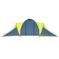 Campingzelt 6 Personen Blau und Gelb Campingzelt 6 Personen Blau und Gelb