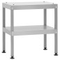 vidaXL Tisch für Räucherofen 40x28x44,5 cm Verzinkter Stahl vidaXL Tisch für Räucherofen 40x28x44,5 cm Verzinkter Stahl