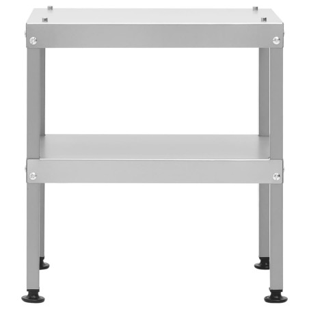 vidaXL Tisch für Räucherofen 40x28x44,5 cm Verzinkter Stahl