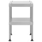 vidaXL Tisch für Räucherofen 40x28x44,5 cm Verzinkter Stahl vidaXL Tisch für Räucherofen 40x28x44,5 cm Verzinkter Stahl