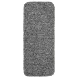 vidaXL Antirutsch Stufenmatten 15 Stk. 60x25 cm Grau Rechteckig