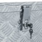 vidaXL Aluminiumkiste 61,5 x 26,5 x 30 cm Silbern vidaXL Aluminiumkiste 61,5 x 26,5 x 30 cm Silbern