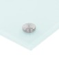 vidaXL Küchenrückwand Weiß 90x50 cm Hartglas vidaXL Küchenrückwand Weiß 90x50 cm Hartglas