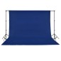 Hintergrund Baumwolle Blau 500x300 cm Chroma-Key Hintergrund Baumwolle Blau 500x300 cm Chroma-Key