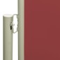 vidaXL Seitenmarkise Ausziehbar 170x300 cm Rot vidaXL Seitenmarkise Ausziehbar 170x300 cm Rot