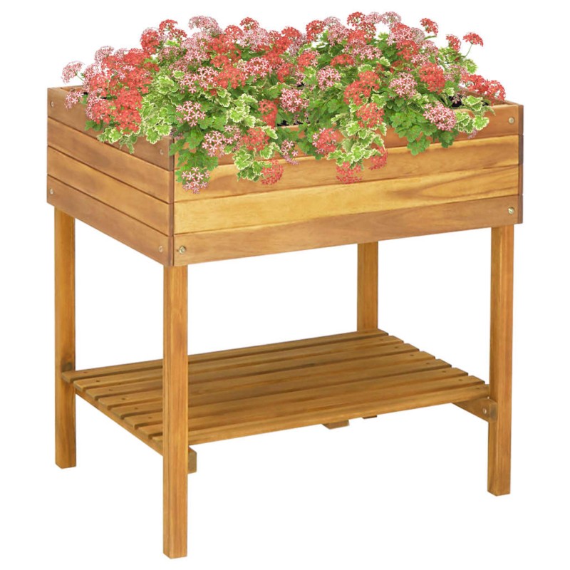 Hochkübel 78,5 x 58,5 x 78,5 cm Massivholz Akazie Hochkübel 78,5 x 58,5 x 78,5 cm Massivholz Akazie
