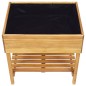 Hochkübel 78,5 x 58,5 x 78,5 cm Massivholz Akazie Hochkübel 78,5 x 58,5 x 78,5 cm Massivholz Akazie