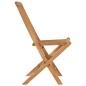 Klappbare Gartenstühle 2 Stk. Massivholz Teak Klappbare Gartenstühle 2 Stk. Massivholz Teak