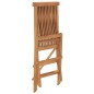 Klappbare Gartenstühle 2 Stk. Massivholz Teak Klappbare Gartenstühle 2 Stk. Massivholz Teak