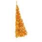 Künstlicher Halb-Weihnachtsbaum mit Ständer Gold 180 cm PVC Künstlicher Halb-Weihnachtsbaum mit Ständer Gold 180 cm PVC