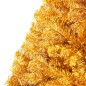 Künstlicher Halb-Weihnachtsbaum mit Ständer Gold 180 cm PVC Künstlicher Halb-Weihnachtsbaum mit Ständer Gold 180 cm PVC