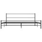 Bettgestell Schwarz Metall 180×200 cm Bettgestell Schwarz Metall 180×200 cm
