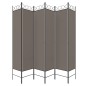 6-tlg. Paravent Anthrazit 240x220 cm Stoff 6-tlg. Paravent Anthrazit 240x220 cm Stoff
