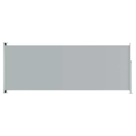 Seitenmarkise Ausziehbar 117x300 cm Grau