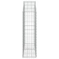 vidaXL Gabione mit Hochbogen 100x30x100/120 cm Verzinktes Eisen vidaXL Gabione mit Hochbogen 100x30x100/120 cm Verzinktes Eisen