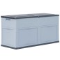 vidaXL Garten-Aufbewahrungsbox 320 L Grauschwarz vidaXL Garten-Aufbewahrungsbox 320 L Grauschwarz