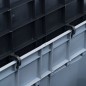 vidaXL Garten-Aufbewahrungsbox 320 L Grauschwarz vidaXL Garten-Aufbewahrungsbox 320 L Grauschwarz