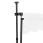 Einziehbare Markise Handbetrieben mit LED 200 cm Creme Einziehbare Markise Handbetrieben mit LED 200 cm Creme