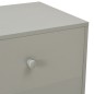 Nachttische 2 Stk. Grau 40 x 30 x 50 cm Kiefer Massivholz Nachttische 2 Stk. Grau 40 x 30 x 50 cm Kiefer Massivholz