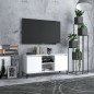 vidaXL TV-Schrank mit Metallbeinen Weiß 103,5x35x50 cm vidaXL TV-Schrank mit Metallbeinen Weiß 103,5x35x50 cm