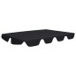 Ersatzdach für Hollywoodschaukel Schwarz 150/130x70/105 cm Ersatzdach für Hollywoodschaukel Schwarz 150/130x70/105 cm